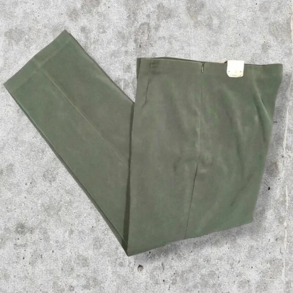 Vintage Tribal Women's Pants "Original" Polyester Velour Side Zipped Business